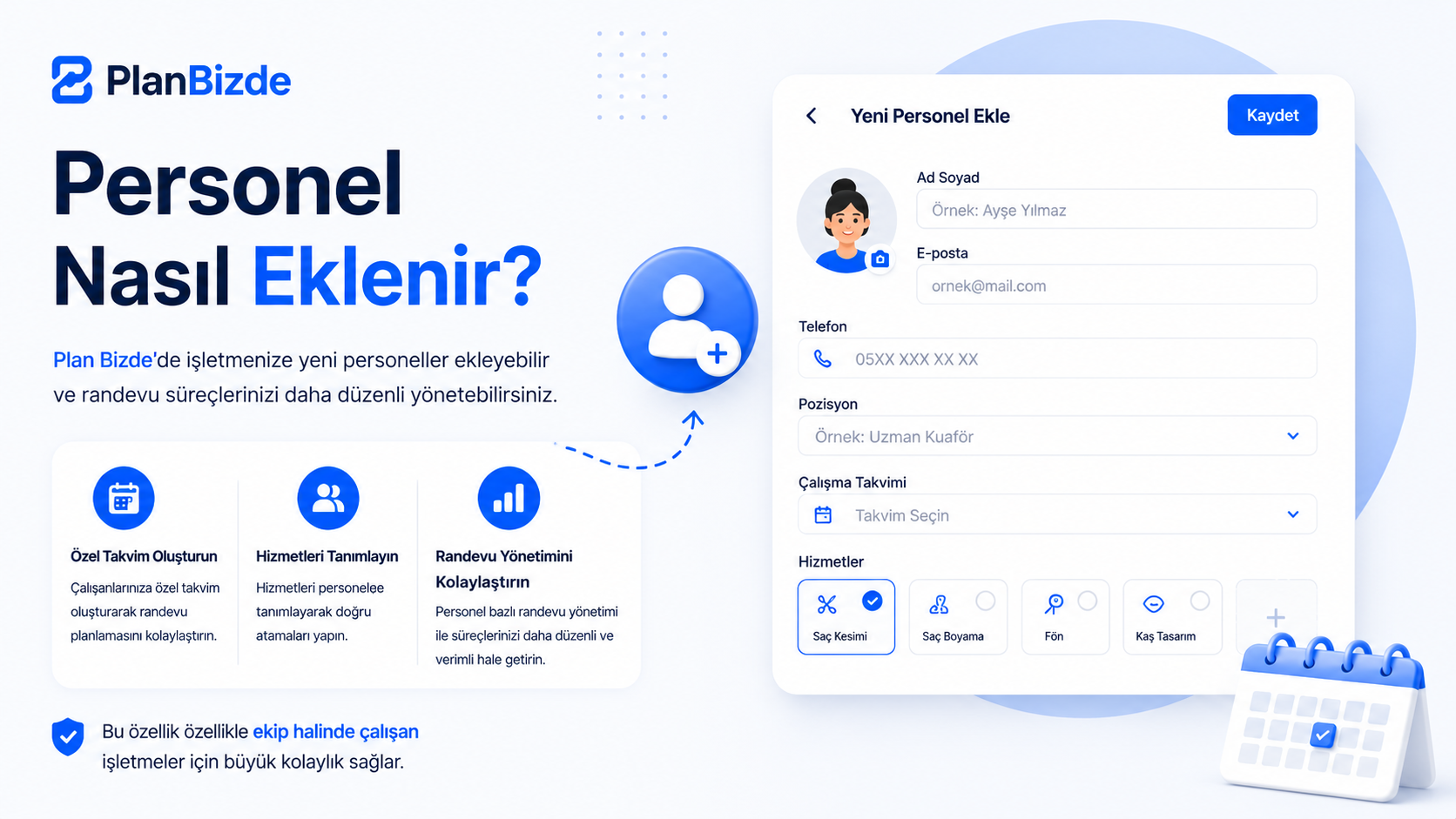 Plan Bizde'de Personel Nasıl Eklenir? Adım Adım Rehber