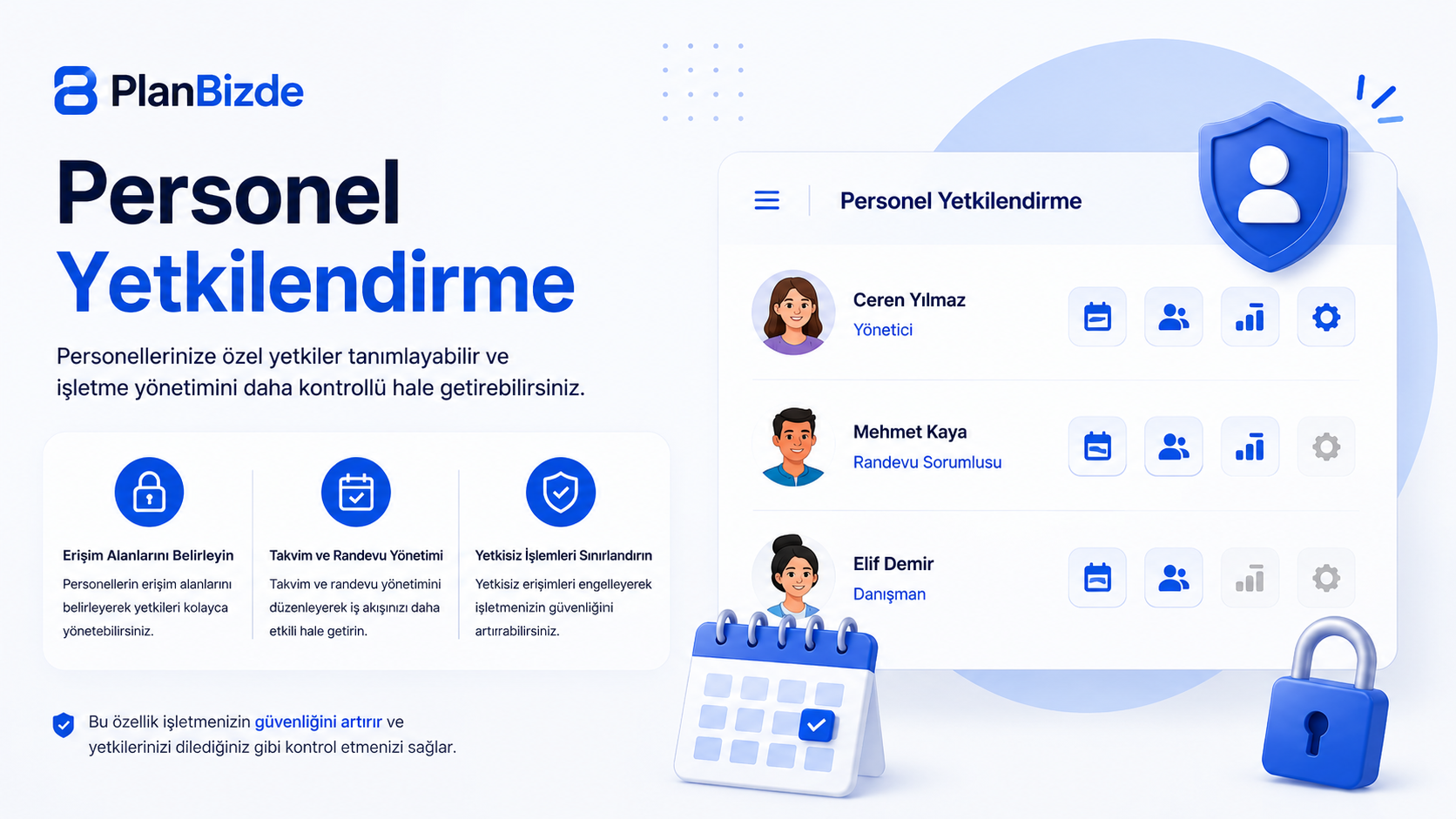 Plan Bizde Personel Yetkilendirme Nasıl Yapılır?